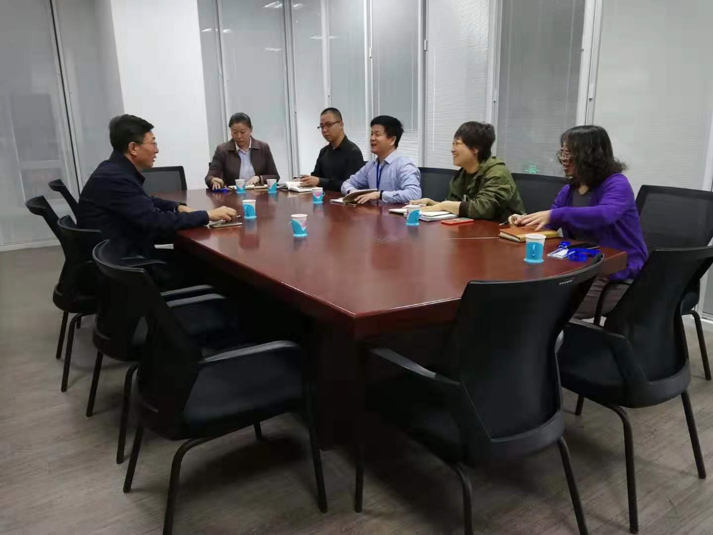 公司党委书记李强同志到永利集团官网总站调研.jpg
